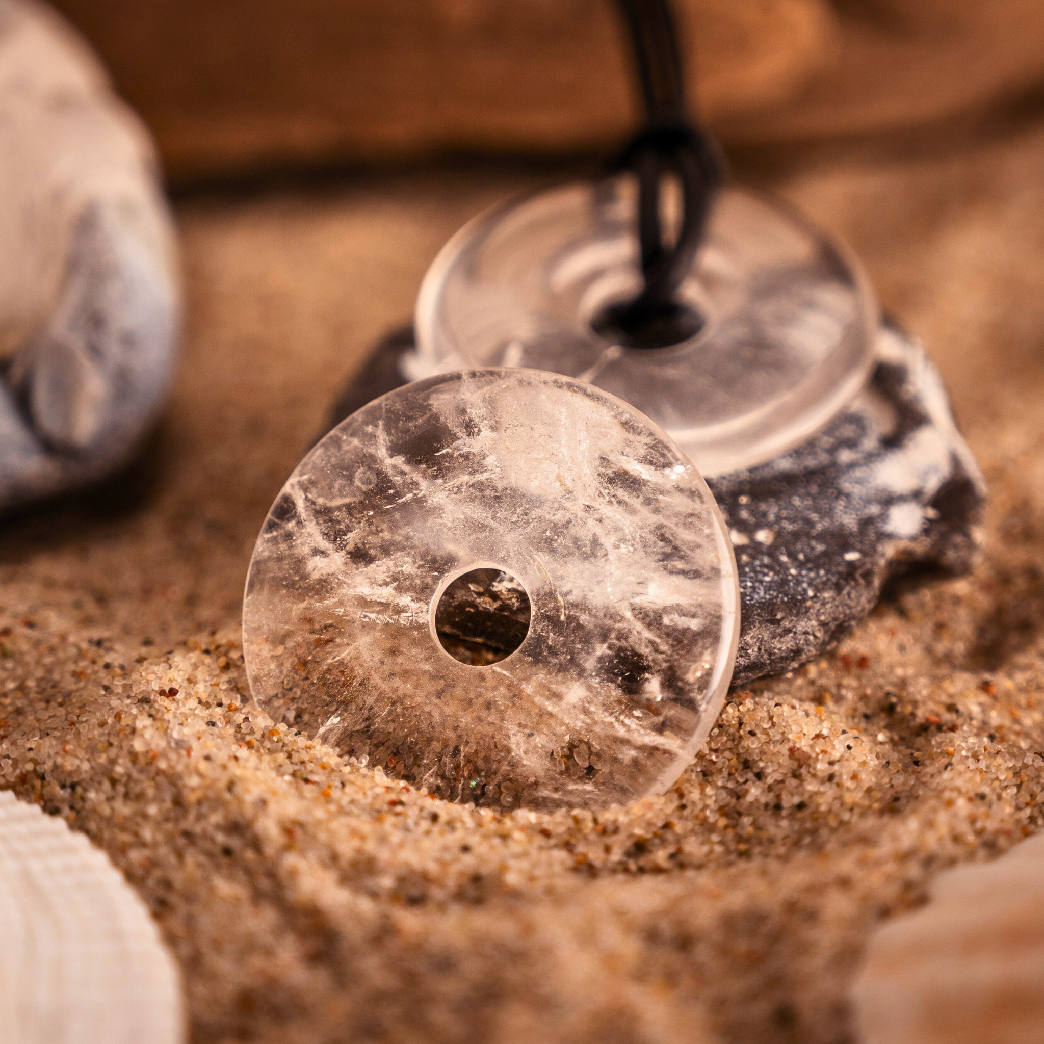 Bergkristall Donut - Seelenreiniger