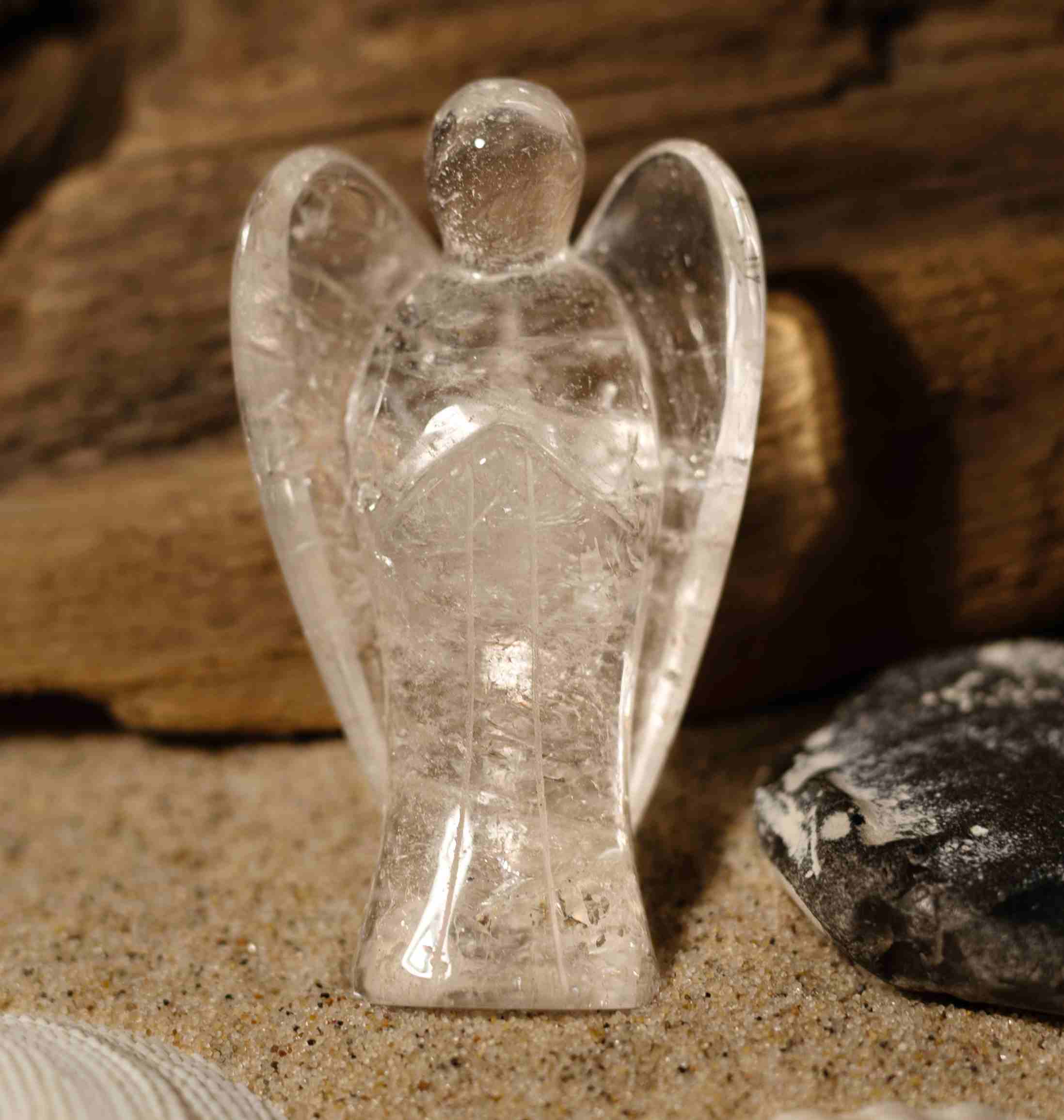 Bergkristall Engel (7,5 cm) - Seelenbalancierer